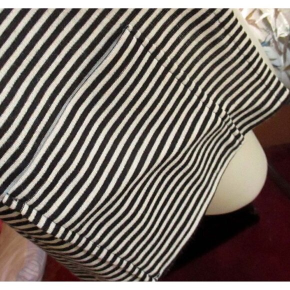 LARGE True Vtg 70's Womens STRETCH DOUBLE KNIT POLYESTER TOP FROCK shirt Dress - Picture 2 of 5